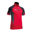 Gul Junior Flatlock Rashguard С Коротким Рукавом - Красный / Черный