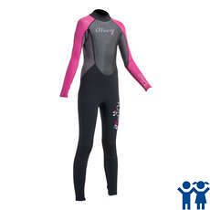 Gul Junior G-Force 3-Миллиметровый Плоский Пароход Гидрокостюм 2023- Черный / Розовый Gul Junior G-Force 3-Миллиметровый Плоский Пароход Гидрокостюм 2023- Черный / Розовый