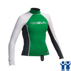 Gul Junior Rashguard С Длинным Рукавом - Зеленый / Бронзовый Gul Junior Rashguard С Длинным Рукавом - Зеленый / Бронзовый