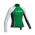 Gul Junior Rashguard С Длинным Рукавом - Зеленый / Бронзовый