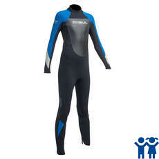 Gul Junior Response 3/2 Гидрокостюм Flatlock T2 Steamer - Blk / Blue Gul Junior Response 3/2 Гидрокостюм Flatlock T2 Steamer - Blk / Blue