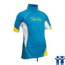 Gul Junior С Коротким Рукавом Rashvest - Crip / Белый Gul Junior С Коротким Рукавом Rashvest - Crip / Белый