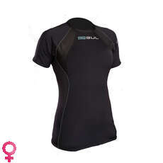 Gul Ladies Evolite Fl Термальный Топ С Коротким Рукавом - Черный