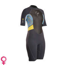 Gul Ladies Response 3 / 2Mm Fl Короткий Гидрокостюм - Графит / Линии Gul Ladies Response 3 / 2Mm Fl Короткий Гидрокостюм - Графит / Линии