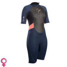 Gul Ladies Response 3 / 2Mm Fl Короткий Гидрокостюм - Темно-Синий / Черный