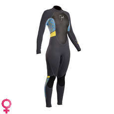 Gul Ladies Response 3 / 2Mm Fl Гидрокостюм - Графит / Линии Gul Ladies Response 3 / 2Mm Fl Гидрокостюм - Графит / Линии