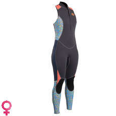 Gul Ladies Surflite 2Mm Long Jane Гидрокостюм - Графит / Линии Gul Ladies Surflite 2Mm Long Jane Гидрокостюм - Графит / Линии
