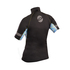 Gul Ladies Swami С Коротким Рукавом Rashvest - Черный / Линии