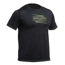 Футболка Gul С Коротким Рукавом Fit Rashvest - Черный