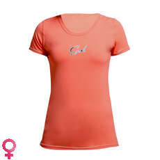 Gul Женская Футболка С Коротким Рукавом Fit Rashvest - Коралл Gul Женская Футболка С Коротким Рукавом Fit Rashvest - Коралл