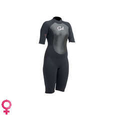 Gul Womens Response 3 / 2Mm Flatlock Короткий Гидрокостюм - Черный Gul Womens Response 3 / 2Mm Flatlock Короткий Гидрокостюм - Черный