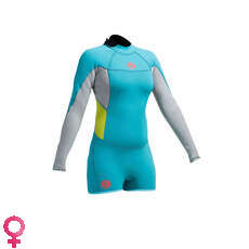 Gul Womens Surflite 2Mm F / L Sdl T2 Springsuit - Ярко-Голубой / Темно-Синий Gul Womens Surflite 2Mm F / L Sdl T2 Springsuit - Ярко-Голубой / Темно-Синий