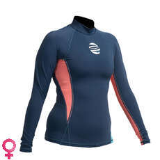 Gul Womens Swami F / L Rashguard С Длинным Рукавом - Темно-Синий / Коралловый Gul Womens Swami F / L Rashguard С Длинным Рукавом - Темно-Синий / Коралловый