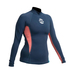 Gul Womens Swami F / L Rashguard С Длинным Рукавом - Темно-Синий / Коралловый