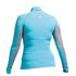 Gul Womens Swami F / L Rashguard С Длинным Рукавом - Бирюзовый / Мраморный