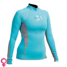 Gul Womens Swami F / L Rashguard С Длинным Рукавом - Бирюзовый / Мраморный Gul Womens Swami F / L Rashguard С Длинным Рукавом - Бирюзовый / Мраморный