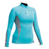 Gul Womens Swami F / L Rashguard С Длинным Рукавом - Бирюзовый / Мраморный