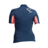 Gul Womens Swami F / L Rashguard С Коротким Рукавом - Темно-Синий / Коралловый