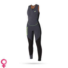 Magic Marine Womens Ultimate 4 Мм Длинный Гидрокостюм John - Черный