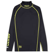 Musto Sunblock Rash Guard С Длинным Рукавом - Черный