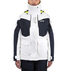 Musto Womens Br2 Offshore Jacket - Белый / Настоящий Темно-Синий Musto Womens Br2 Offshore Jacket - Белый / Настоящий Темно-Синий