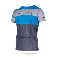 Майка Kitesurf Drip С Коротким Рукавом Quickdry - Синий Майка Kitesurf Drip С Коротким Рукавом Quickdry - Синий