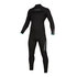 Мистик Маршалл 5 / 3Мм Back-Zip Полный Гидрокостюм - Черный / Мята