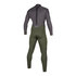 Мистик Стар 4 / 3Мм Back-Zip Полный Гидрокостюм - Серый Зеленый