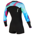 Mystic Womens Diva 3 / 2Mm Fzip Longarm Короткий Гидрокостюм - Аврора