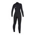 Мистик Женская Звезда 3 / 2Mm Back-Zip Полный Гидрокостюм - Черный