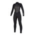 Мистик Женская Звезда 3 / 2Mm Back-Zip Полный Гидрокостюм - Черный