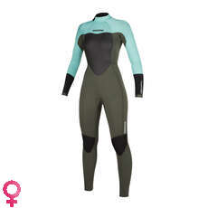 Мистик Женская Звезда 5 / 3Mm Back-Zip Полный Гидрокостюм - Мятно-Зеленый Мистик Женская Звезда 5 / 3Mm Back-Zip Полный Гидрокостюм - Мятно-Зеленый