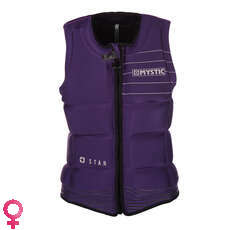 Mystic Womens Звездный Жилет С Эффектом Спереди И Молнией - Фиолетовый Mystic Womens Звездный Жилет С Эффектом Спереди И Молнией - Фиолетовый