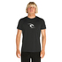 Rip Curl С Коротким Рукавом Icon Rash Guard Uv Tee - Черный