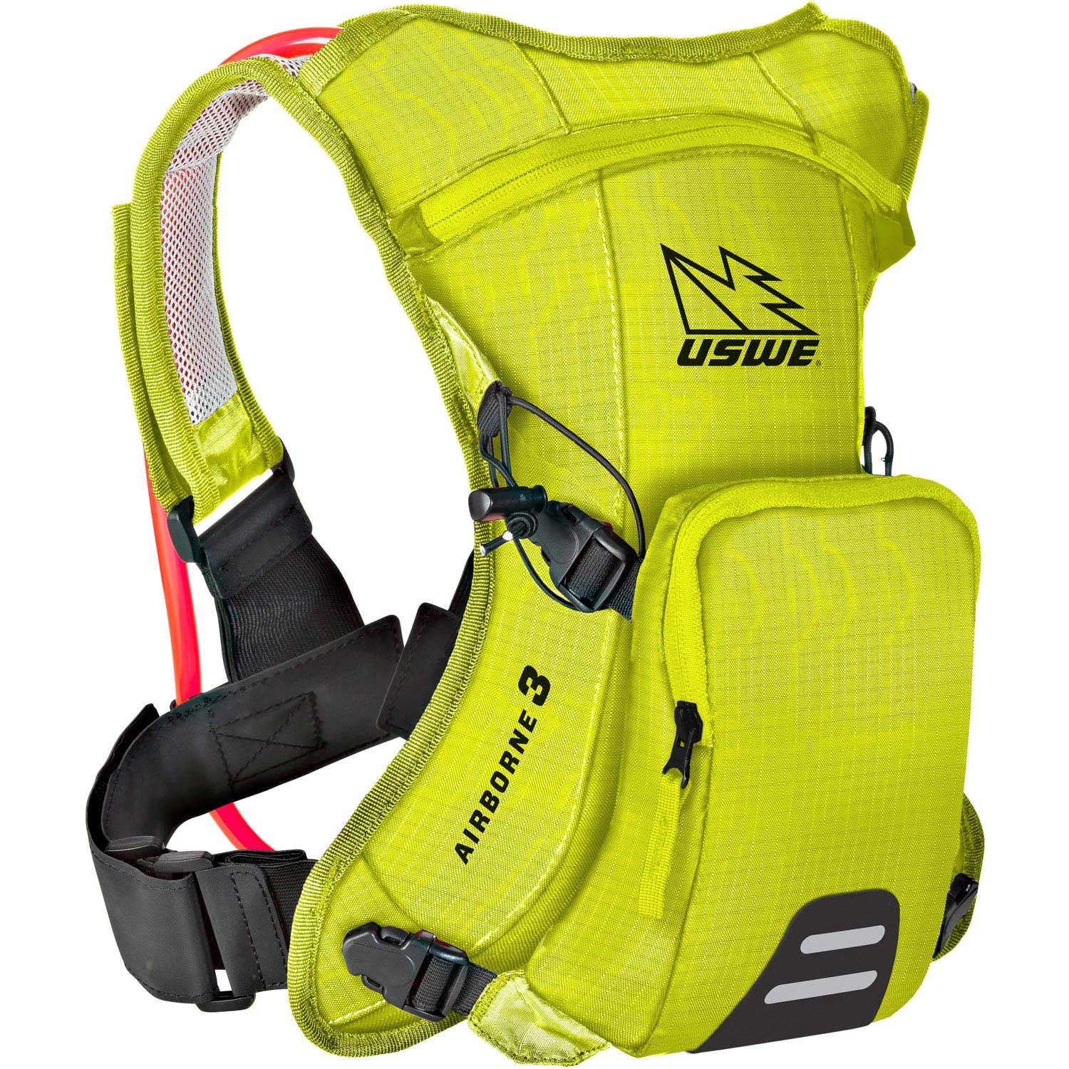Uswe Airborne-3 Hydration Pack С Мочеиспускательным Пузырем В Форме Сдвига - Желтый