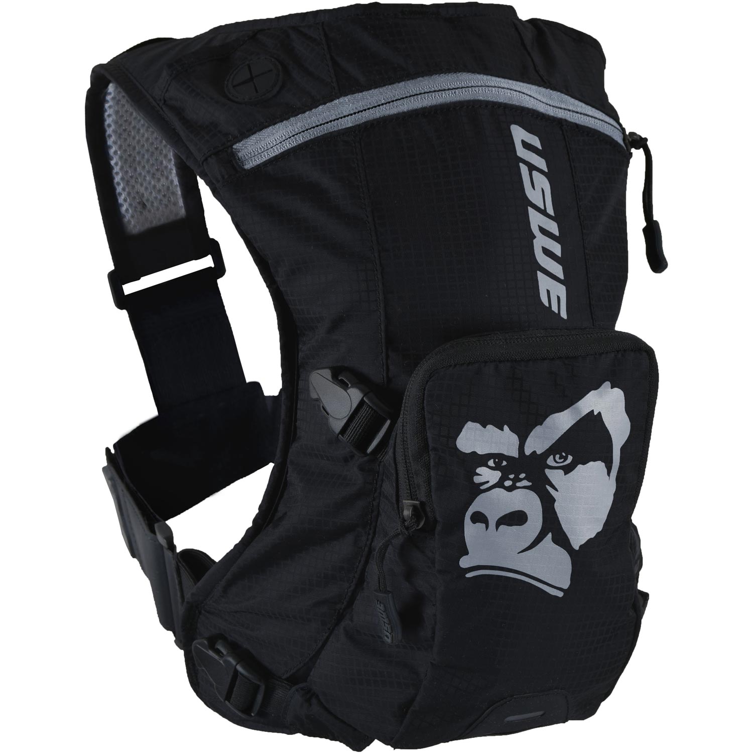 Uswe Ranger 3 Hydration Pack С 2-Литровым Элитным Мочевым Пузырем - Черный / Черный