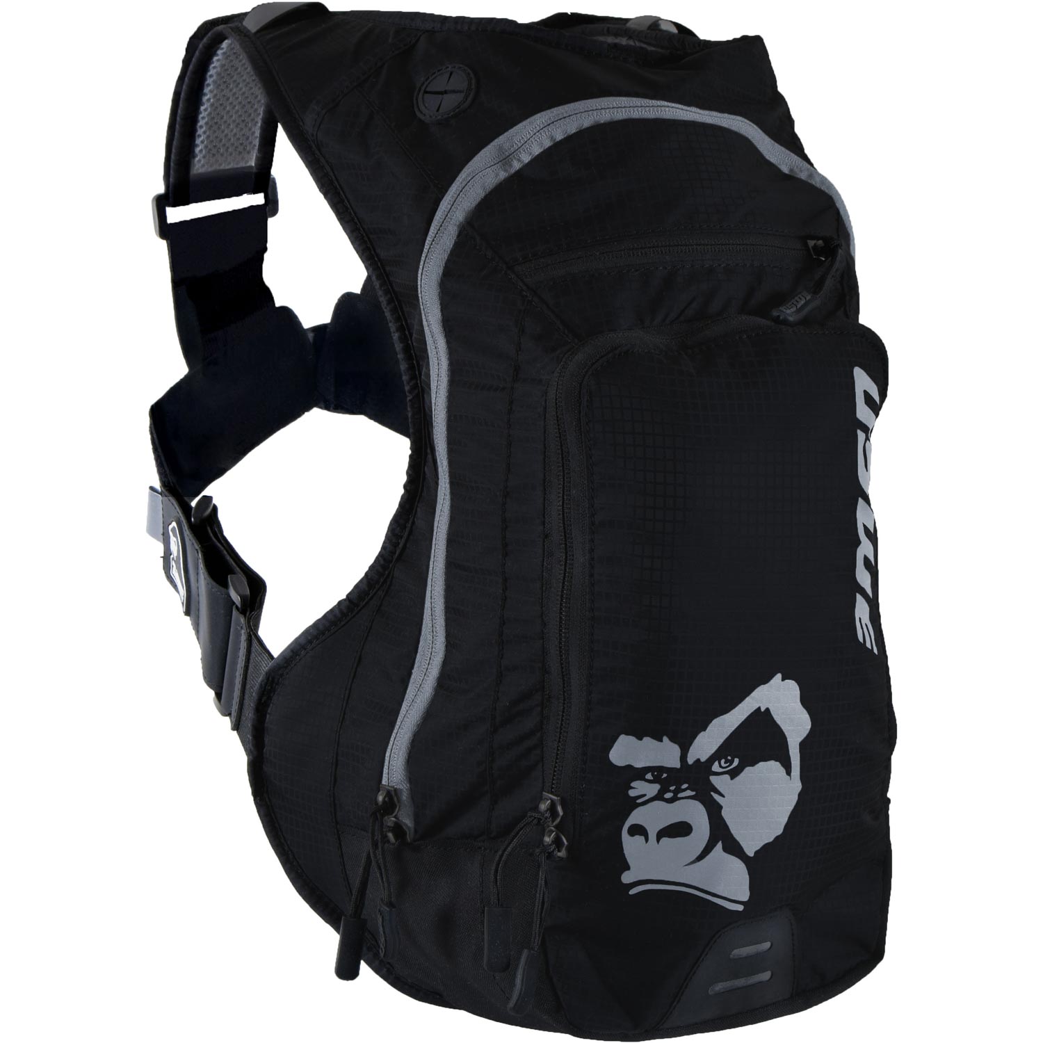 Uswe Ranger 9 Hydration Pack С Элитным Мочевым Пузырем Объемом 3 Л - Черный / Черный